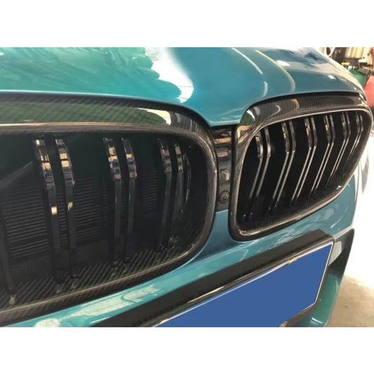 Carbon Fiber Front Grille for BMW 5 Series G30 G31 G38 (2017–2018)