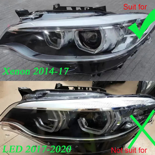 CSL Yellow / Blue / Red Angel Eye DRL LED Chips for BMW F22 F87 M2 F23 — Xenon Headlight Upgrade