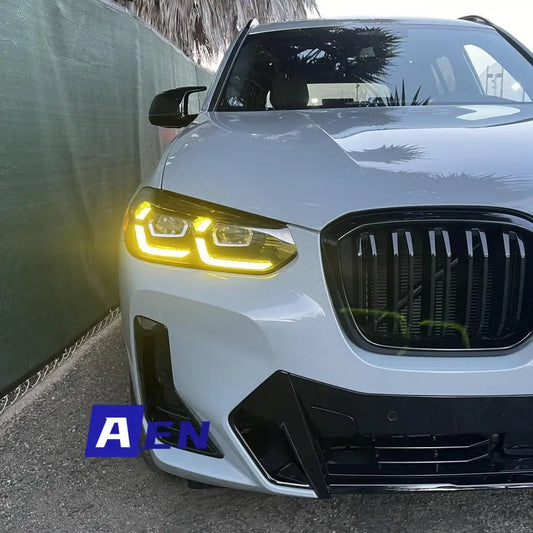 CSL Yellow / Blue / Red DRL LED Boards for BMW X3 X3M G01 X4 X4M G02 F97 LCI (2022–2023)