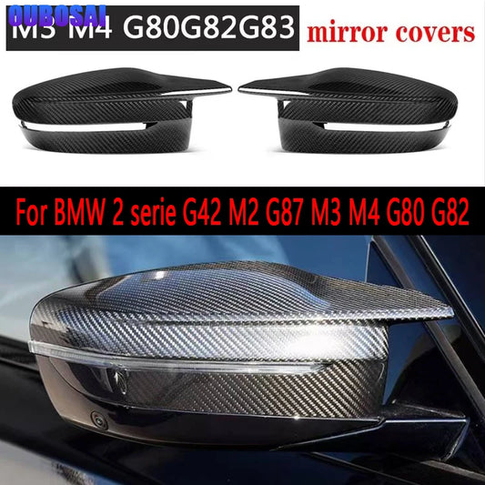 Carbon Fiber Mirror Housing for BMW G42 M240i | G87 M2 | G80 M3 | G82 G83 M4 (2021+)