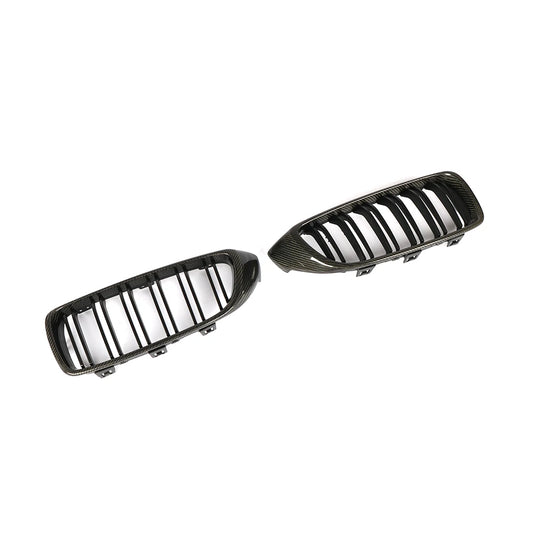 Carbon Fiber Front Grille for BMW 4 Series F32 F33 F36 F82 F83 M4 (2013–2018)